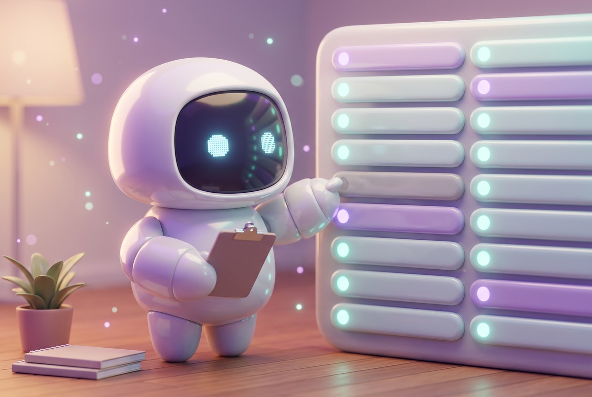 Robot checking a status board of lights, the watchdog table for an n8n schedule trigger not working